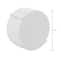 12 Pack: FloraCraft® CraftFōM Round Cake Form White, 4" x 8"